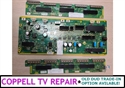 Picture of Panasonic TC-P55ST30 7 blinks failure repair kit TNPA5351 + TNPA5340 + TNPA5341 - serviced, tested, $60 credit for old duds