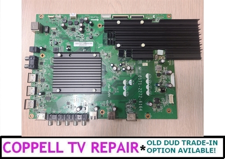 Picture of Vizio M65-D0 main board 3665-0432-0150 / 3665-0432-0395 - reconditioned, tested, $60 credit for old dud